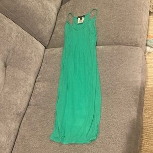 BCBG green tank dress